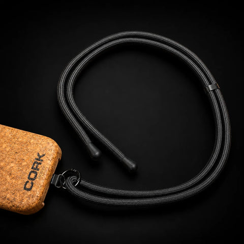 Funda Cork Slim con cordón para el cuello incluido